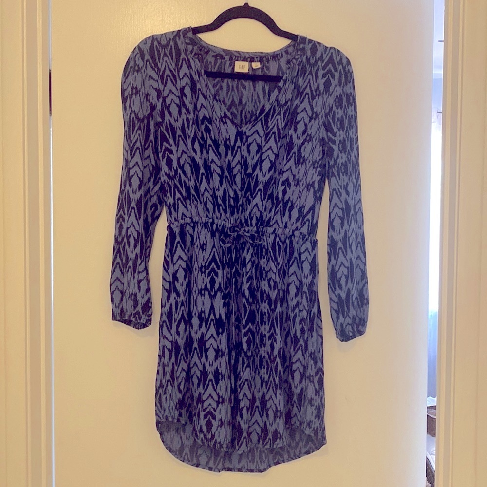 Blue Gap Dress with pockets size XS